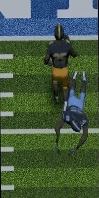 immersive bowling football background