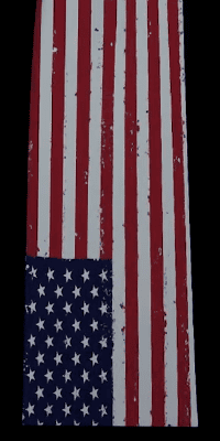 immersive bowling USA flag background